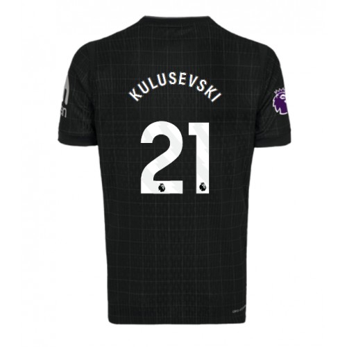 Stroje piłkarskie Tottenham Hotspur Dejan Kulusevski #21 Koszulka Wyjazdowej 2025-26 Krótki Rękaw